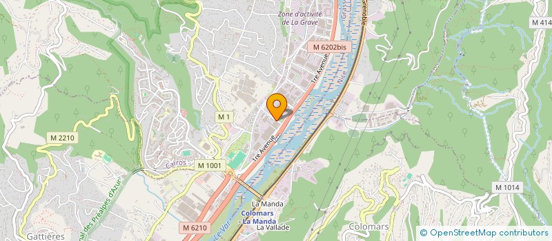 localisation de l'entreprise TARMAC MATERIEL SA à CARROS