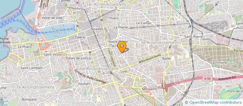 localisation de l'entreprise TARMAK PROD à MARSEILLE