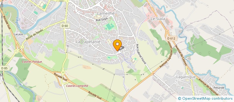 localisation de l'entreprise TARN CONSTRUCTIONS  CASTRES