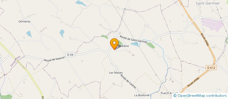 localisation de l'entreprise TARN DEBOUCHAGE  LABOULBENE