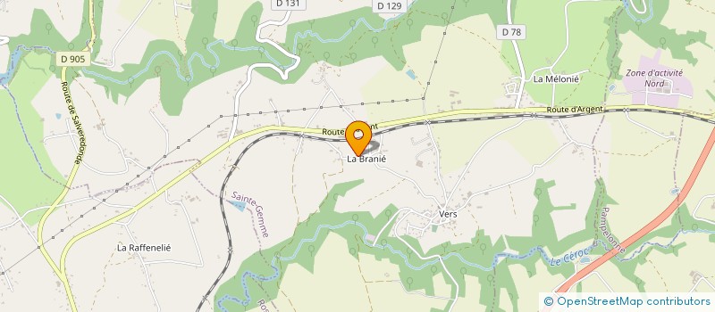 localisation de l'entreprise TARN DIFFUSION  SAINTE-GEMME