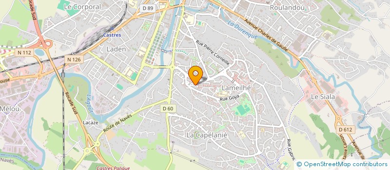 localisation de l'entreprise TARN ELAGAGE à CRAPONNE-SUR-ARZON