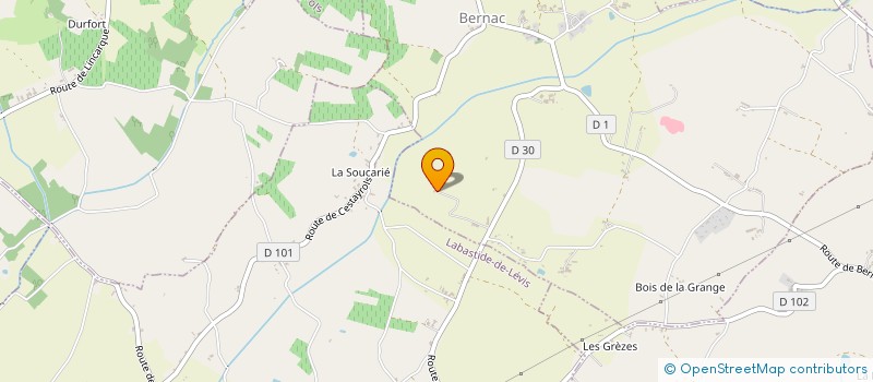 localisation de l'entreprise TARN ENDURANCE RACES à BERNAC