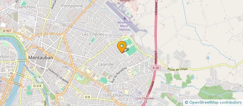 localisation de l'entreprise TARN ET GARONNE SECURITE à MONTAUBAN