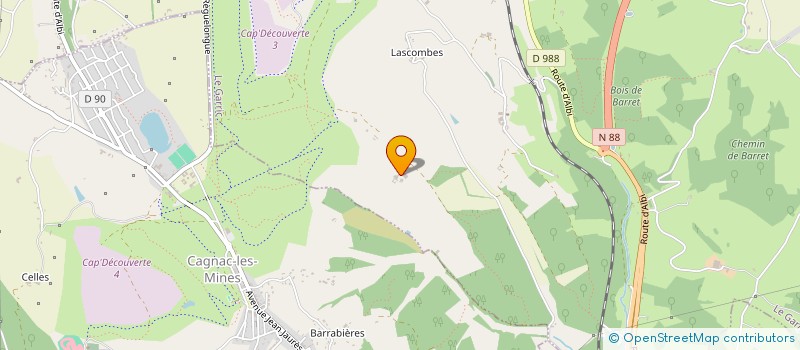 localisation de l'entreprise TARN INFO  LE GARRIC