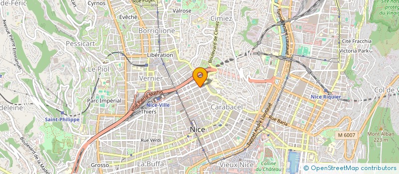 localisation de l'entreprise TARN INTERNATIONAL à NICE