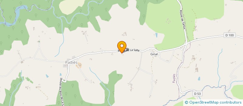 localisation de l'entreprise TARN MEANDRE  COURRIS