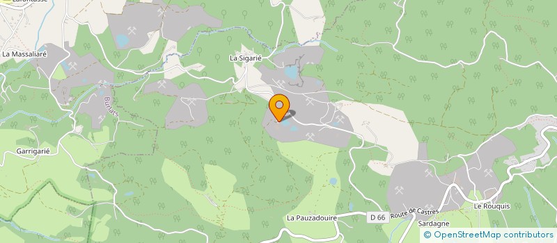 localisation de l'entreprise TARN VOIRIE  SAINT-SALVY-DE-LA-BALME