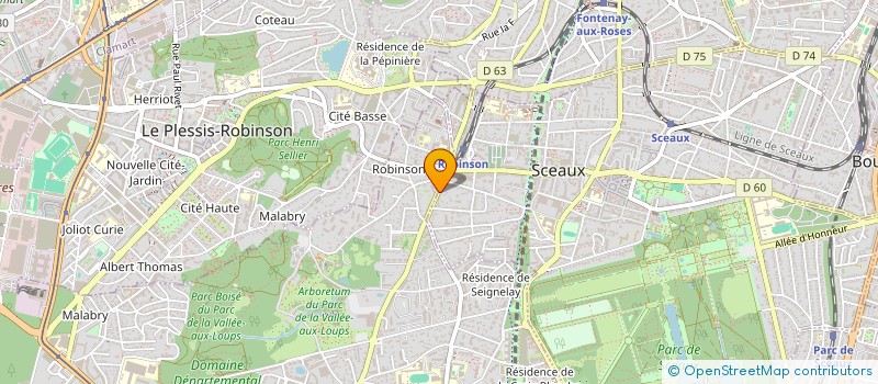 localisation de l'entreprise TARNAT CONSEIL à SCEAUX