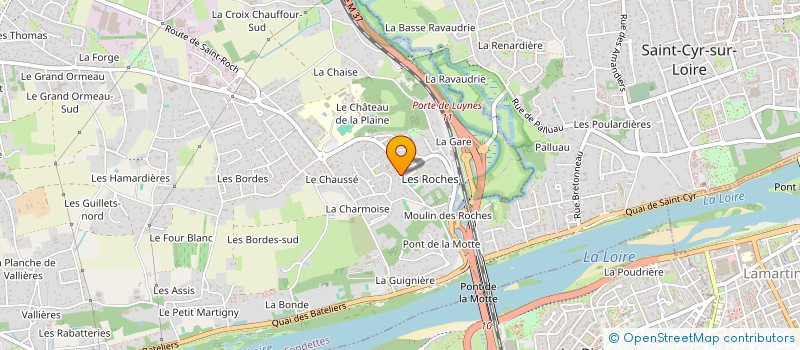 localisation de l'entreprise TARNAT-GUILLET à FONDETTES