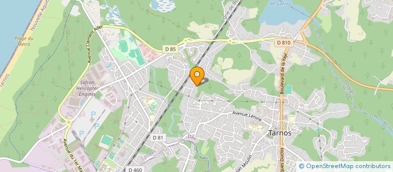 localisation de l'entreprise TARNOS IMMO  TARNOS