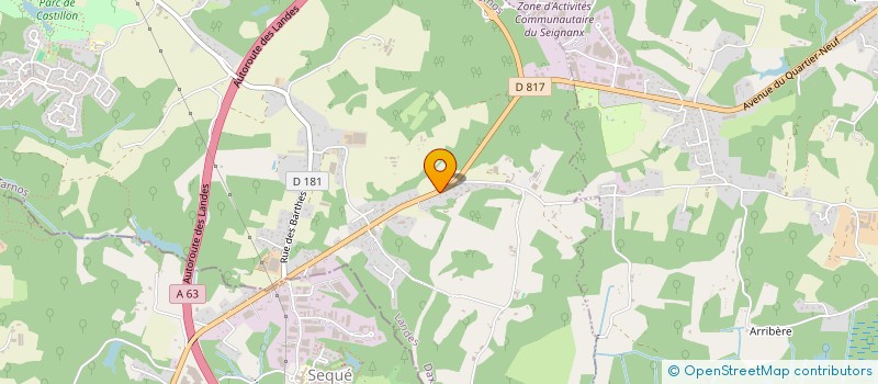 localisation de l'entreprise TARNY  TARNOS