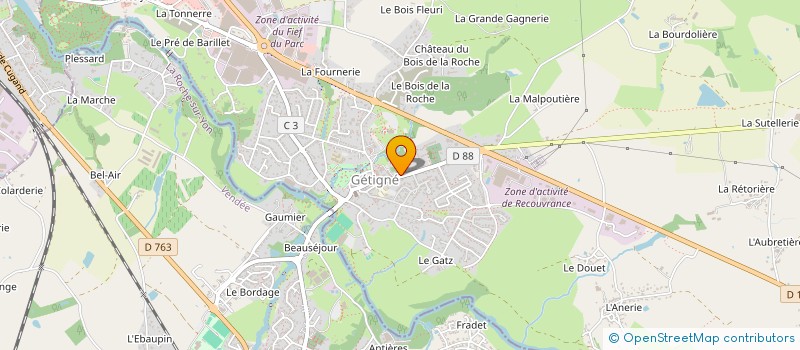 localisation de l'entreprise TARO  GETIGNE