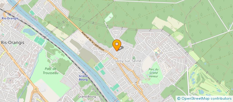 localisation de l'entreprise TAROSAN INTERNATIONAL à SOISY-SUR-SEINE