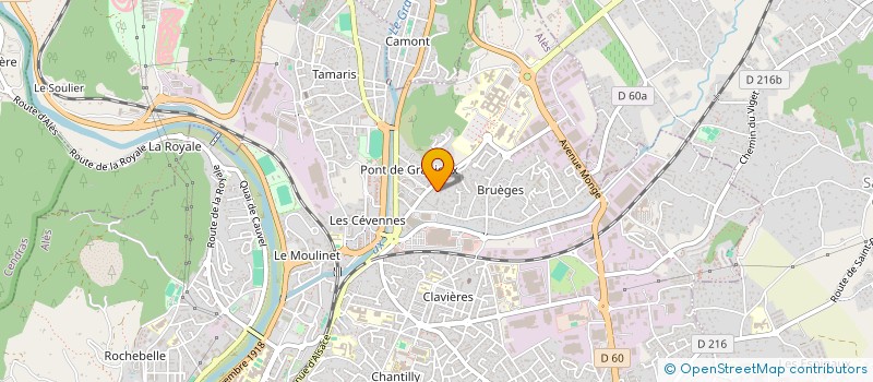 localisation de l'entreprise TAROT CLUB ALESIEN  ALES