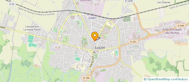 localisation de l'entreprise TAROT CLUB LUCON SUD VENDEE  LUCON