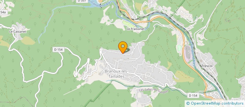 localisation de l'entreprise TAROT CLUB SAINTE CECILE  SAINTE-CECILE-D'ANDORGE