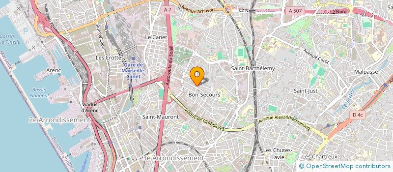 localisation de l'entreprise TARPI à MARSEILLE