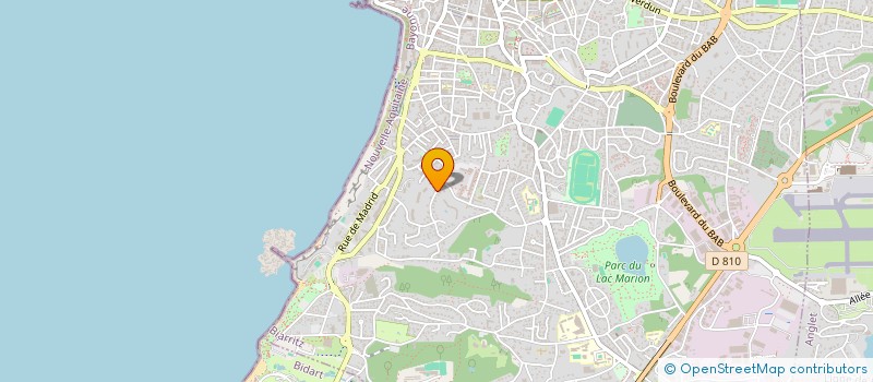 localisation de l'entreprise TARPUNA à BIARRITZ