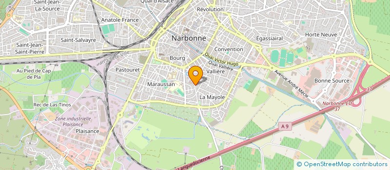 localisation de l'entreprise TARRA à NARBONNE