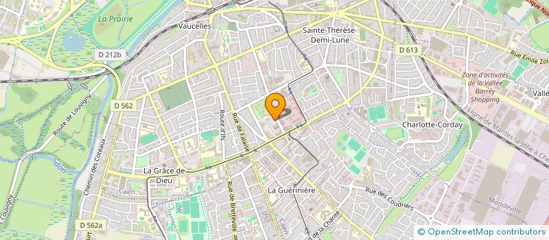 localisation de l'entreprise TARRALAR à CAEN