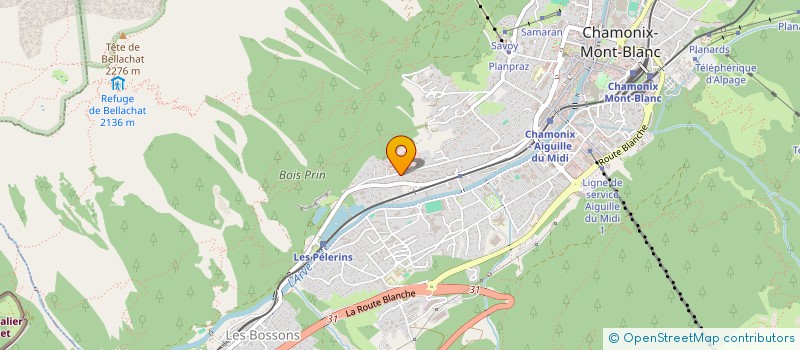 localisation de l'entreprise TARRAN-JONES POTTS SDF  CHAMONIX-MONT-BLANC