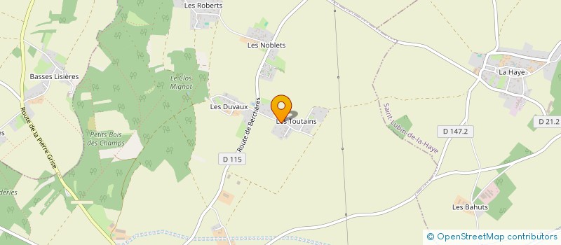 localisation de l'entreprise TARREAU SARL à BU