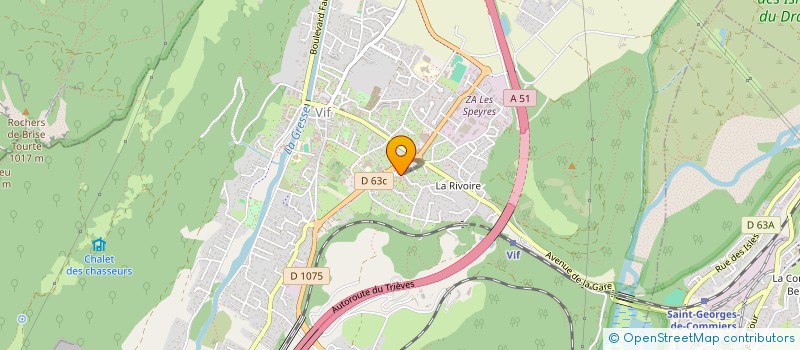 localisation de l'entreprise TARRISSE EA  VIF