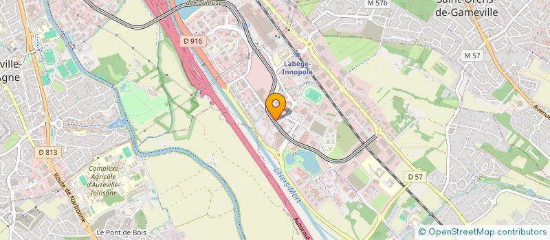 localisation de l'entreprise TARS  LABEGE