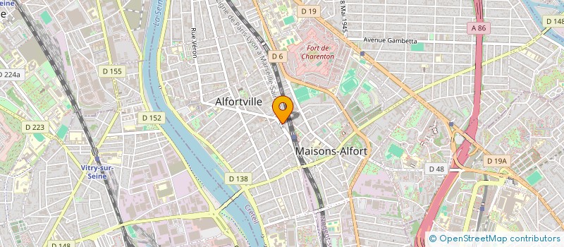 localisation de l'entreprise TARSAR à ALFORTVILLE