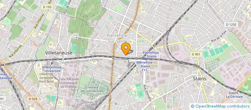 localisation de l'entreprise TARSITANO GILLES ET GIOVA à PIERREFITTE-SUR-SEINE