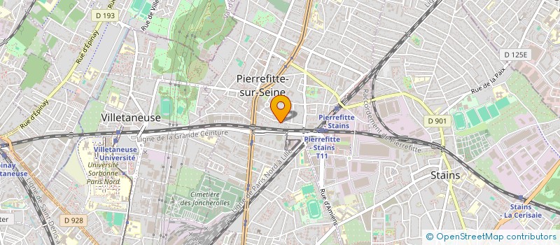 localisation de l'entreprise TARSITANO PERE ET FILS à PIERREFITTE-SUR-SEINE