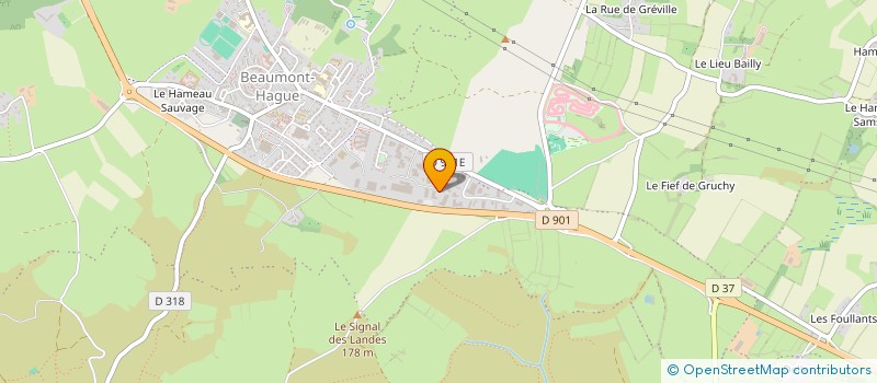 localisation de l'entreprise TARTAN  LA HAGUE