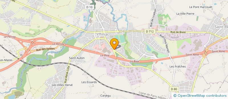 localisation de l'entreprise TARTAPAIN 1 YFFINIAC à YFFINIAC