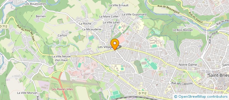 localisation de l'entreprise TARTAPAIN 8 à SAINT-BRIEUC