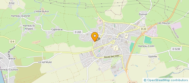 localisation de l'entreprise TARTARE  LES PIEUX