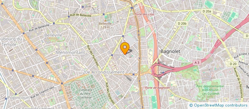 localisation de l'entreprise TARTARE PRODUCTIONS  PARIS