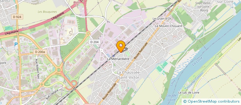 localisation de l'entreprise TARTARIN-LECONTE ET COMPAGNIE  LA CHAUSSEE-SAINT-VICTOR