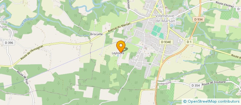 localisation de l'entreprise TARTAS à VILLENEUVE-DE-MARSAN