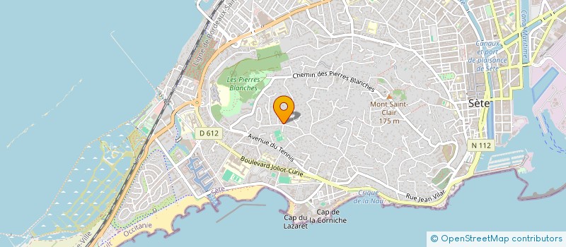 localisation de l'entreprise TARTE EN PIONS à SETE