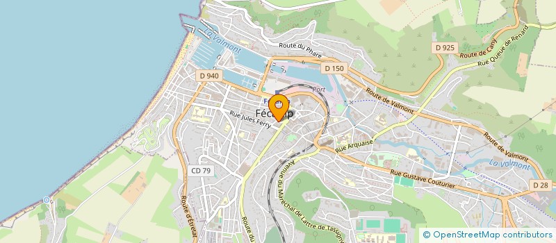 localisation de l'entreprise TARTE THE CIE à FECAMP