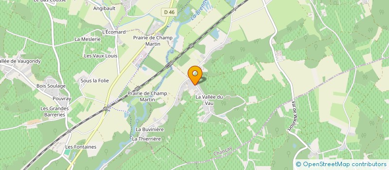 localisation de l'entreprise TARTEMAIN  CHANCAY