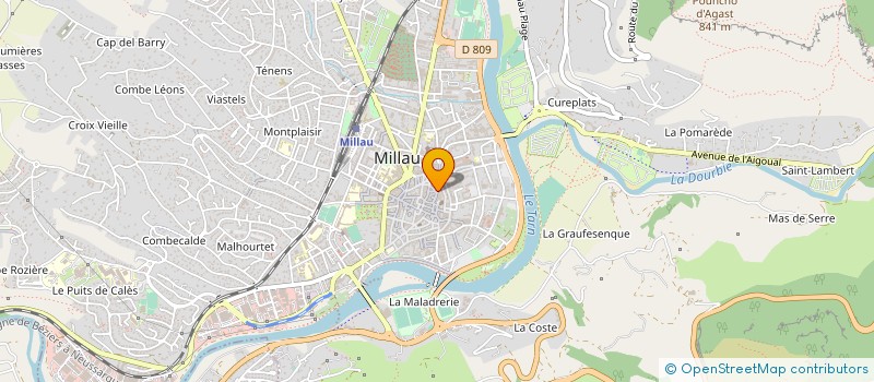 localisation de l'entreprise TARTEORHUM à MILLAU