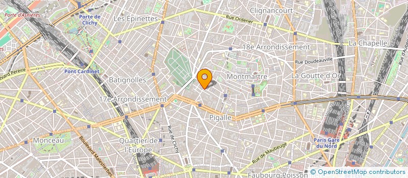 localisation de l'entreprise TARTERIE LEPIC à PARIS