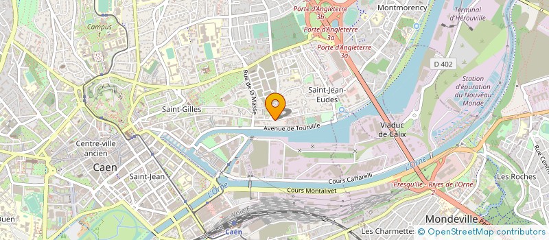 localisation de l'entreprise TARTIERE GRAPHISME à CAEN