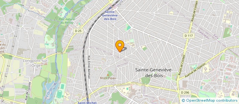 localisation de l'entreprise TARTIFLETTE à SAINTE-GENEVIEVE-DES-BOIS
