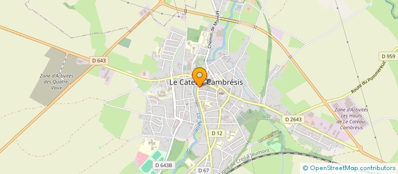 localisation de l'entreprise TARTINE CHOCOLAT à NEUVILLY