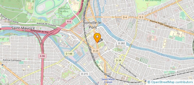 localisation de l'entreprise TARTINE ET CONFITURE à JOINVILLE-LE-PONT