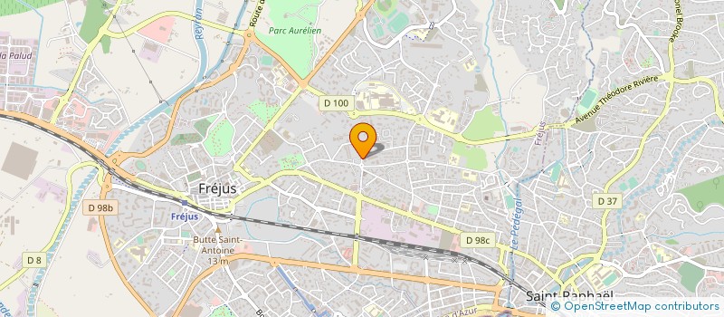 localisation de l'entreprise TARTINE ET NUTELLA CRECHE PARENTALE à FREJUS