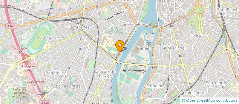 localisation de l'entreprise TARTINE ET RAISIN à TOULOUSE